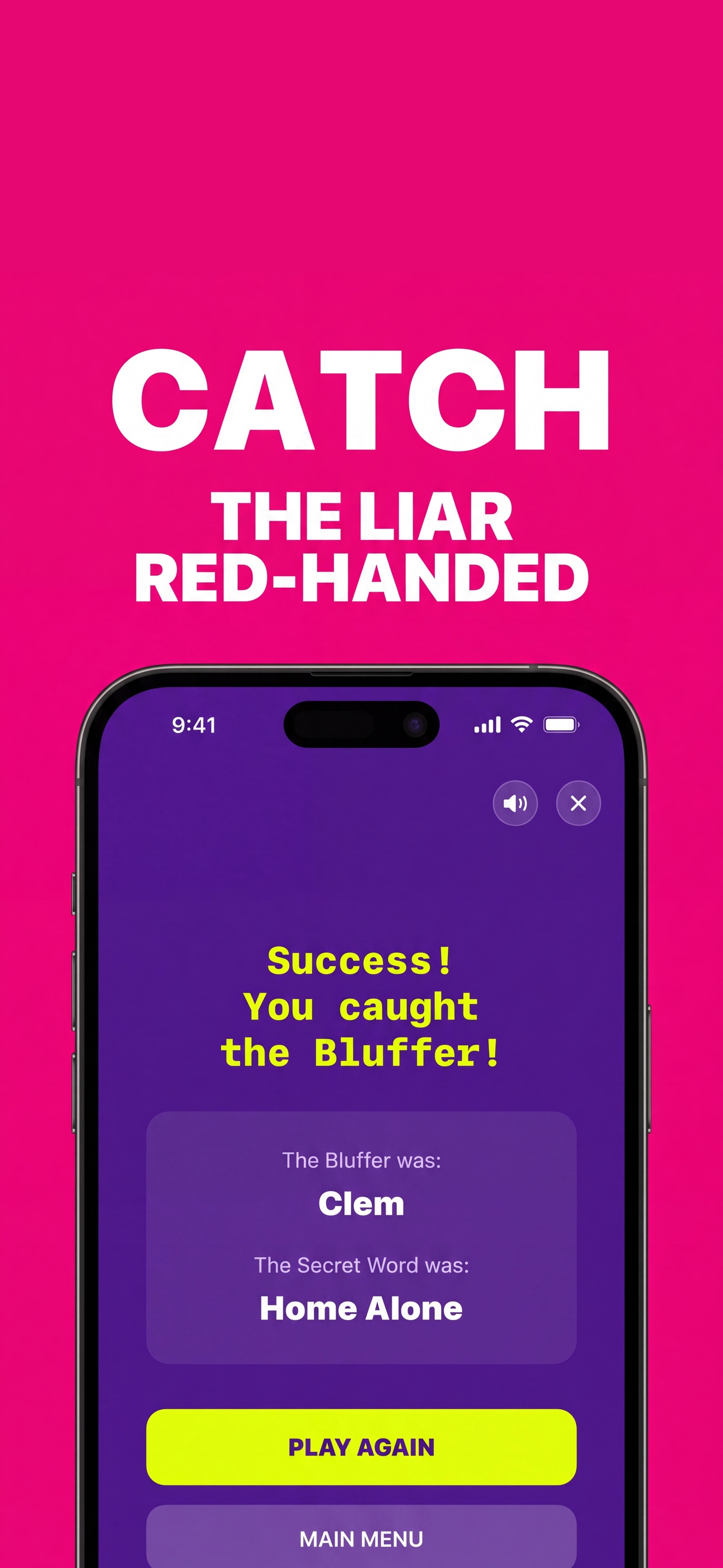 CATCH — The liar red-handed screenshot